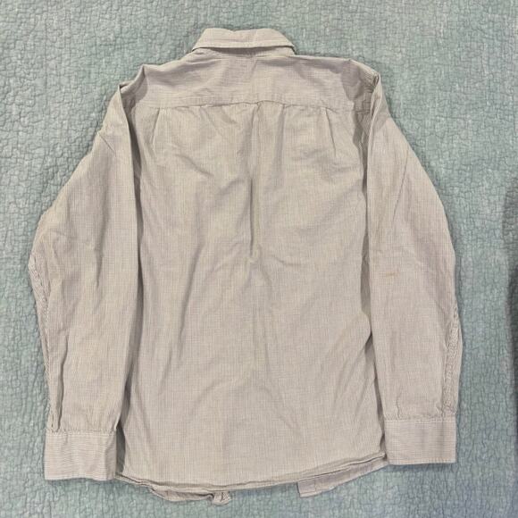 J. Crew Men's Checkered Button Down Long Sleeve Shirt - Picture 3 of 4